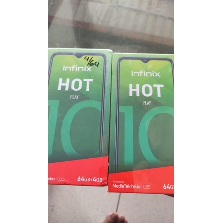 Infinix hot 10 play 4/64