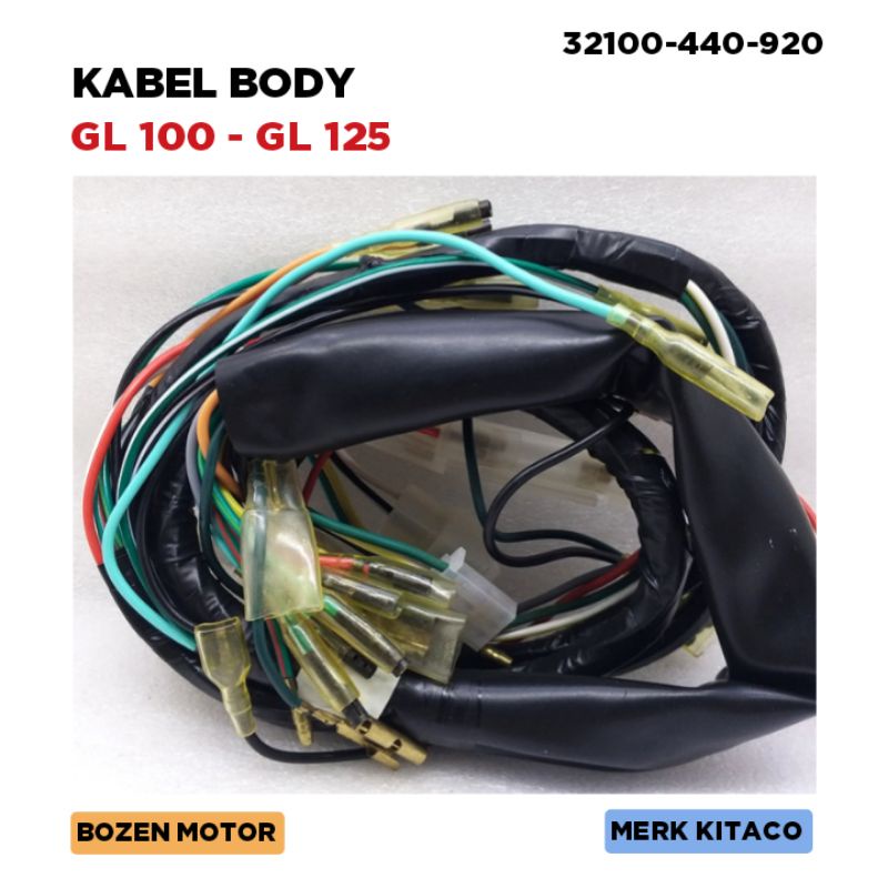 Kabel Body GL 100 / GL 125 / GL100 / GL125 / 1 Set / 32100-440-920 / Cable Bodi / Kitaco
