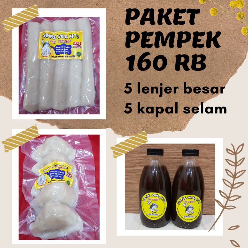 

Pempek "Ny.Thang" Paket 160rb