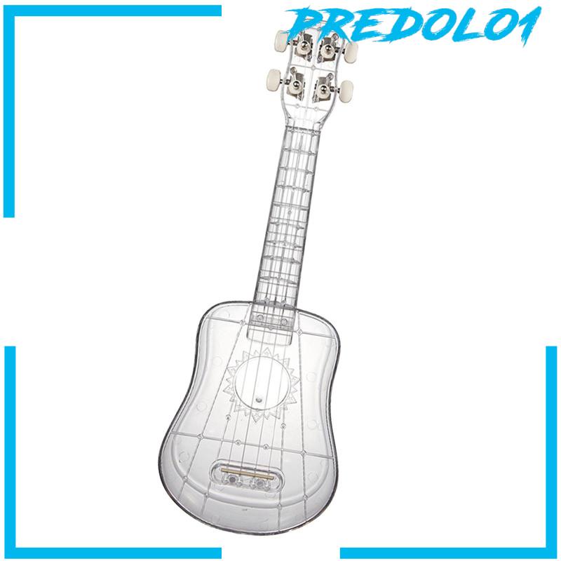 (Predolo1) Ukulele Transparan Untuk Pemula / Anak-Anak