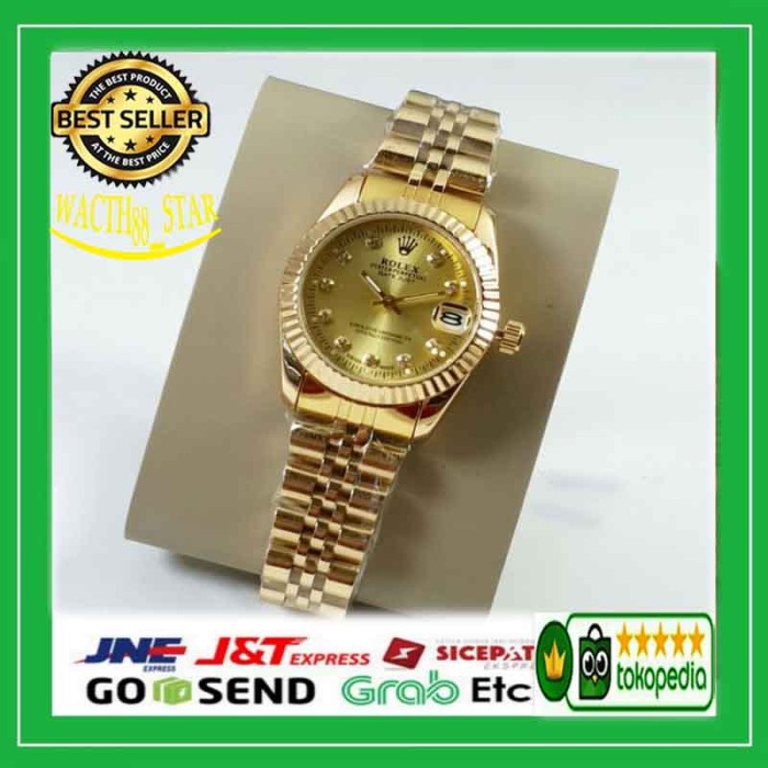 De20G Jam Tangan Rolex Wanita Model Original Tanggal Aktif Free Box - Varian 1 Y520511Uu