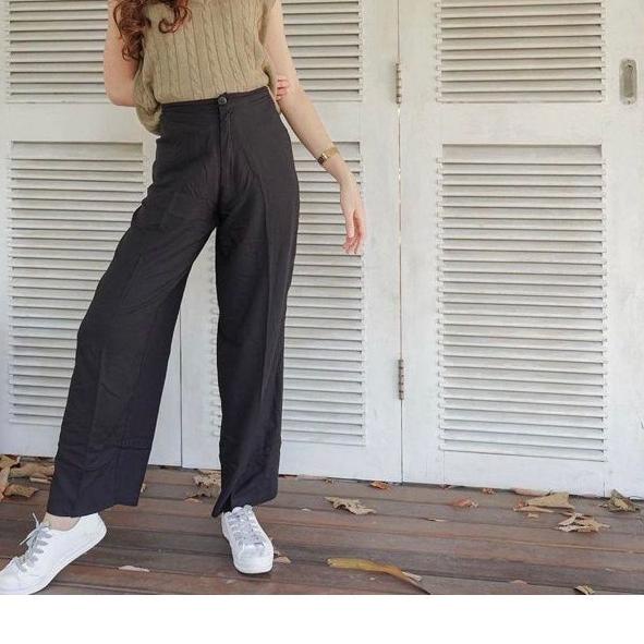 ➣ CELANA HW KULOT KANCING RAYON PREMIUM ۝