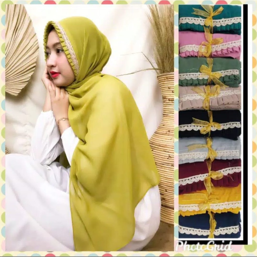 PASMINA TALI LIPIT RENDA