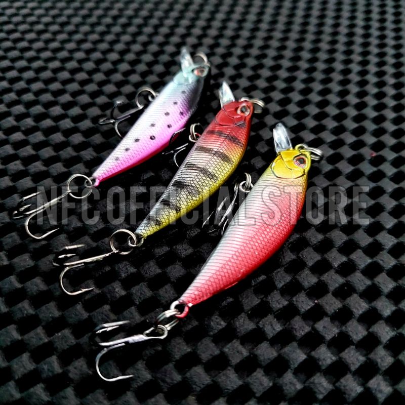 Lure minnow sinking 5 cm 5 gram BEST KILLER ACTION