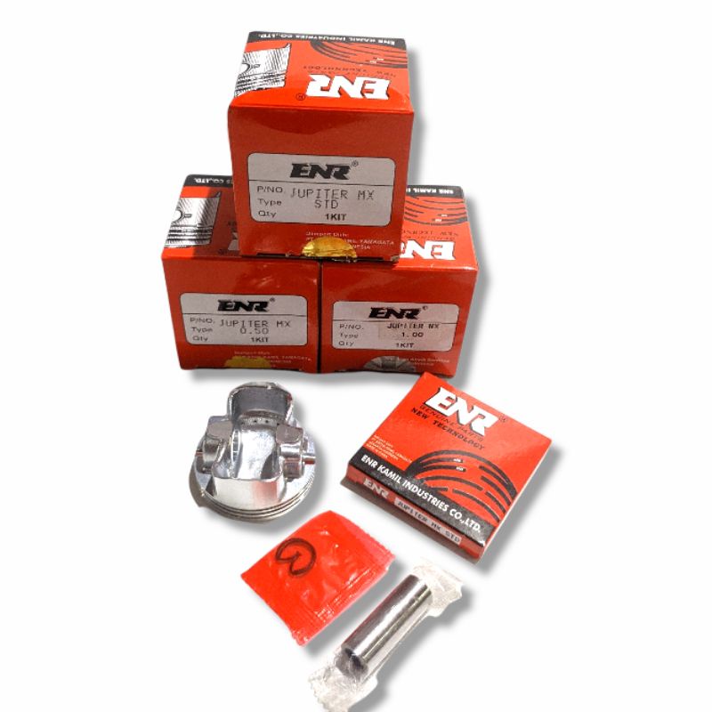 PISTON KIT MX + RING SEHER JUPITER MX / MX 135 ENR PEN 14 mm-4