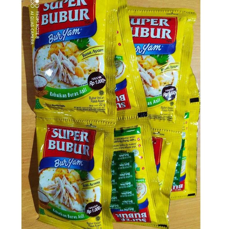 

{O-IIW> {✔> Super Bubur Buryam Rcg 10 Pcs berat 22 Gr {★★★★★>