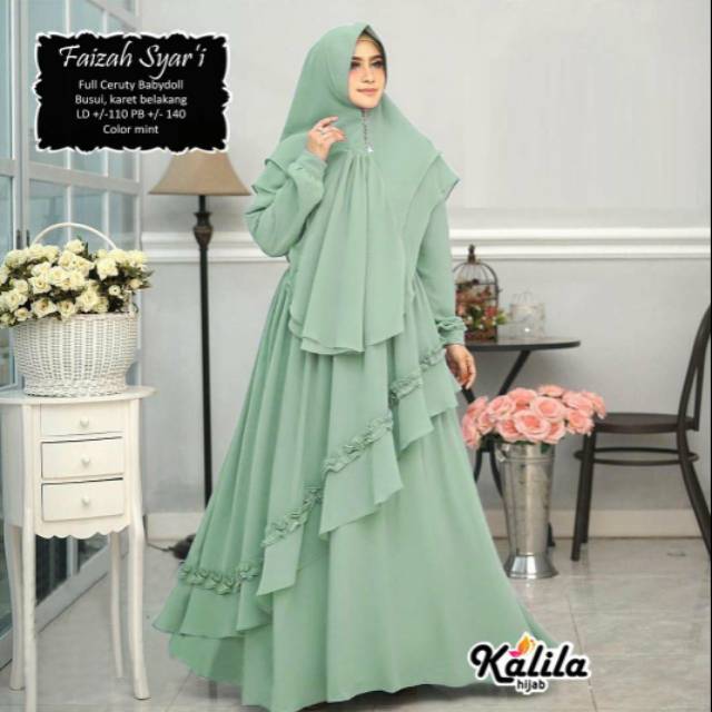 Faizah syar'i by kalila hijab