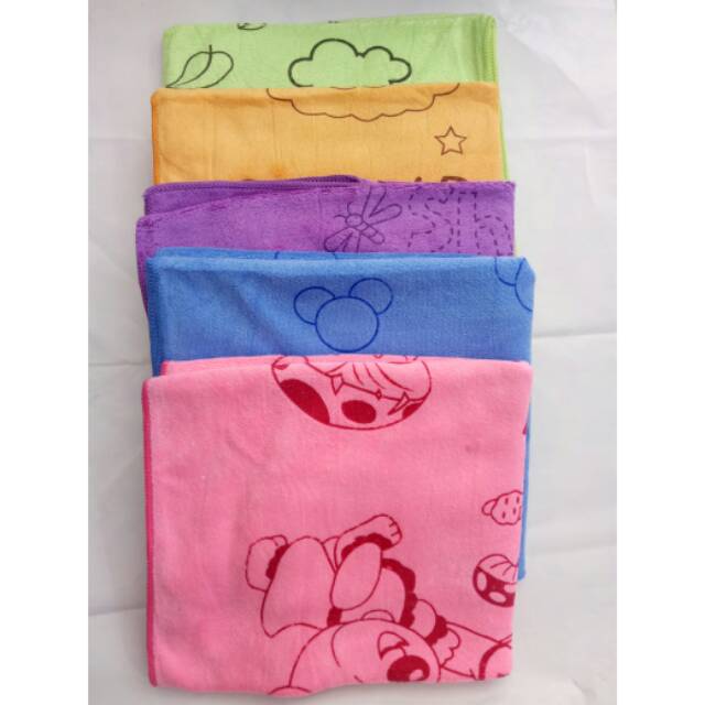 Handuk Bayi Bahan Lembut Dan Halus nyerap 55 x 100 xm