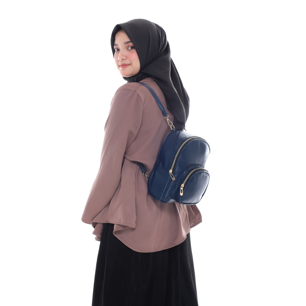 Tas Ransel Wanita Tas Slempang Cewek Polos Fashion Slingbag Wanita Fashion Terbaru Dan Kekinian