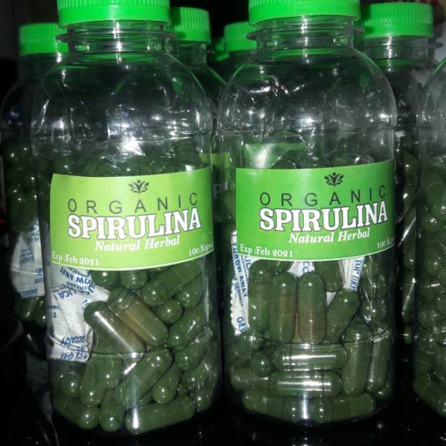 Jual Masker spirulina original pemutih penghilang jerawat / bekas