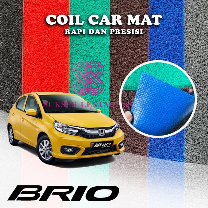 KARPET MOBIL PREMIUM HONDA BRIO MIE BIHUN 1 WARNA