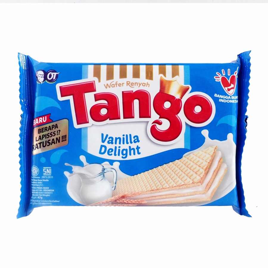 

Tango Wafer Long Vanila Milk isi 10 X 3 Renteng