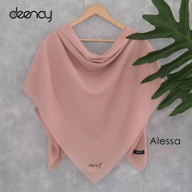 Hijab Polos voal Deenay Alessa Dusty pink
