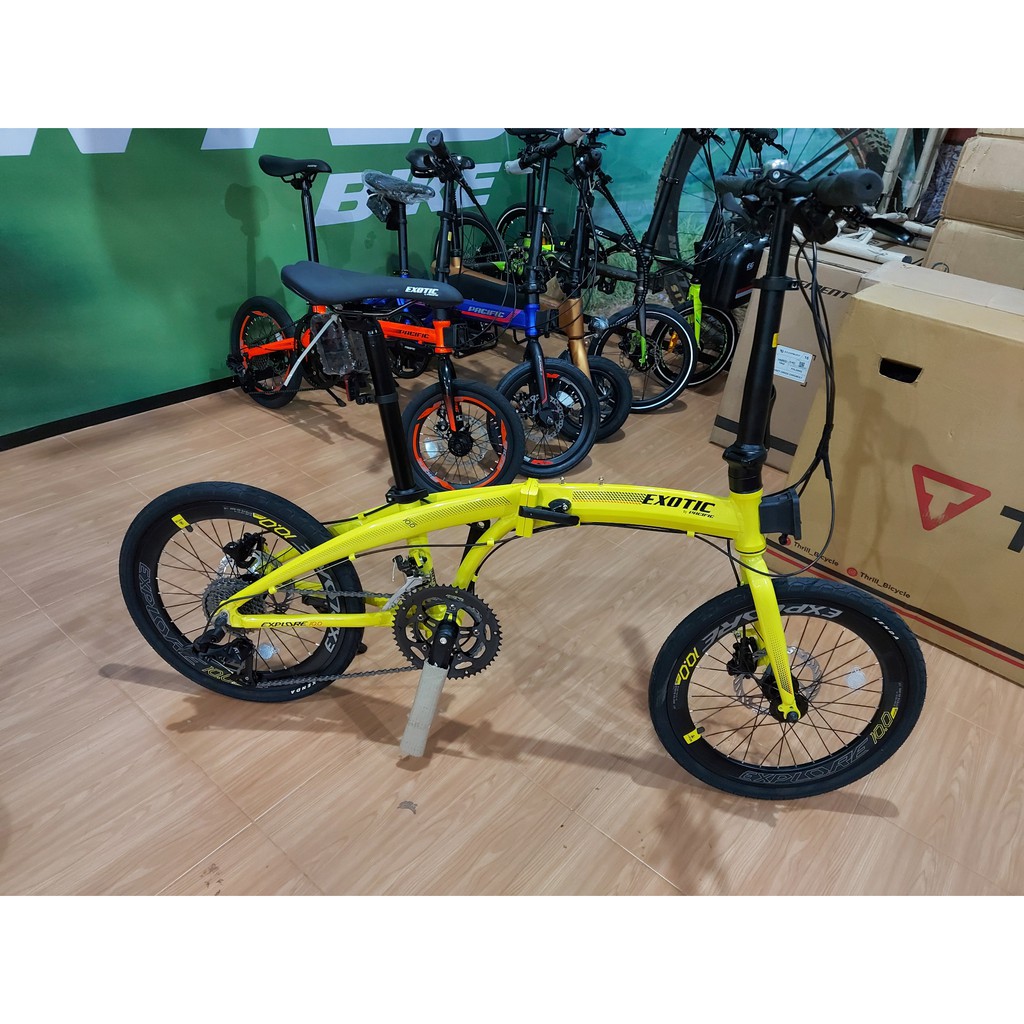Sepeda lipat 20 inch exotic explore 10