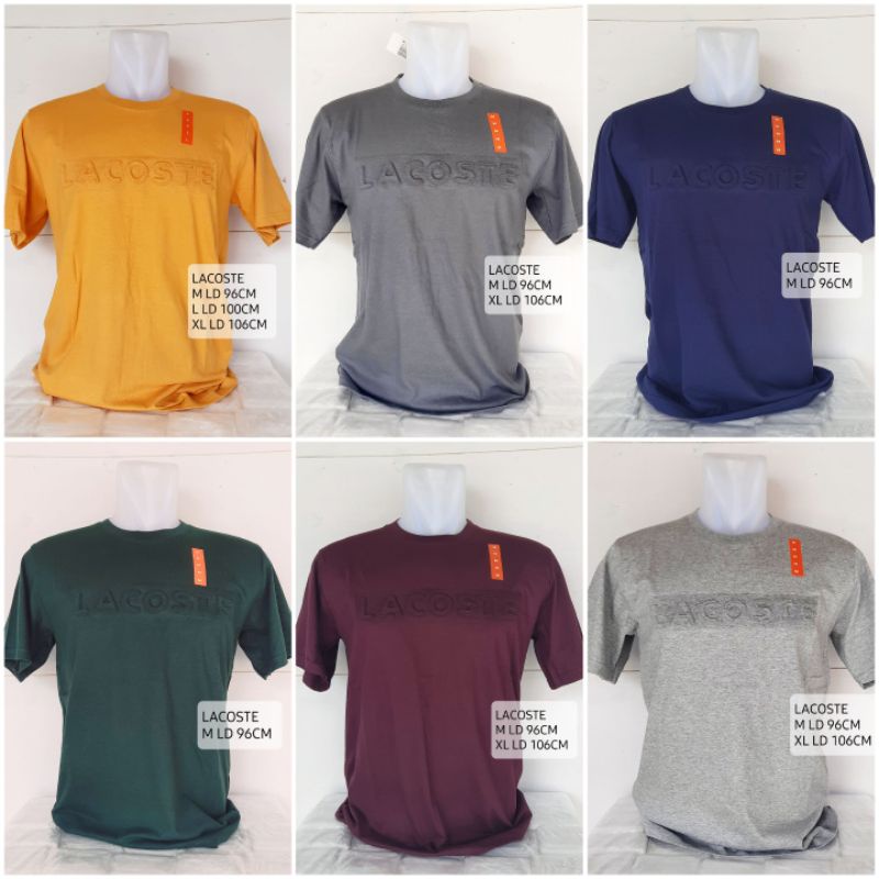 Kaos Pria Oblong Lacoste