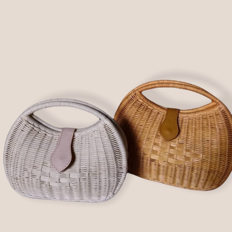 Tas Rotan Telor premium