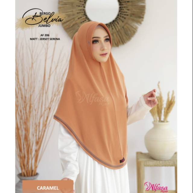 Bergo Belvia Jumbo AF 206 by alfasa hijab