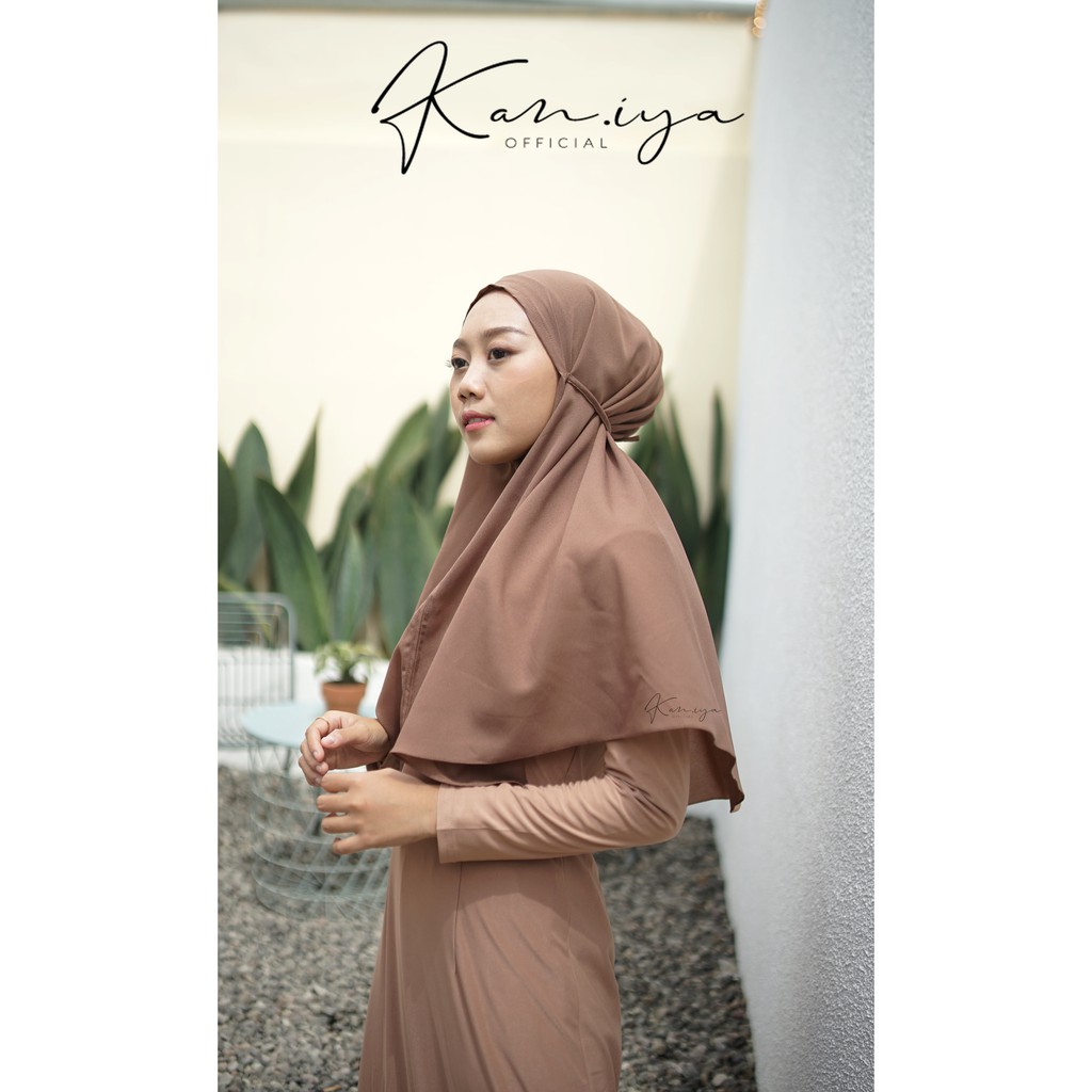 Hijab Bergo Maryam Tali Diamond Premium | Size M By Kaniya