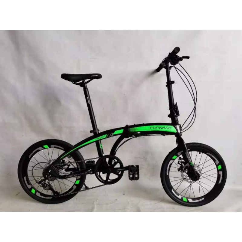 Sepeda lipat /SELI/FOLDING BIKE 20&quot; inch Alloy  Forward Max.1.0 bahan alumunium alloyBONUS KUNCI SEPEDA Super 8 Speed  gear 8 kecepatan frame high quality