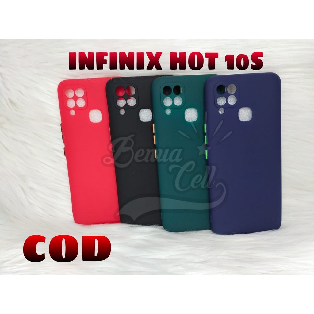 SOFTCASE MACARON INFINIX HOT 10S -INFINIX SMART 4 -INFINIX NOTE 8 // SOFTCASE MACARON PROTECTION KAMERA - BD