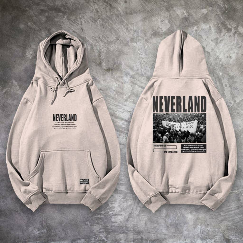 Hoodie Neverland Distro Jaket