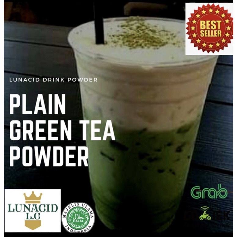 

Bubuk Minuman Rasa Plain Greentea / Plain Greentea Powder / Bubuk Plain Greentea / Serbuk Plain Greentea 1 Kg