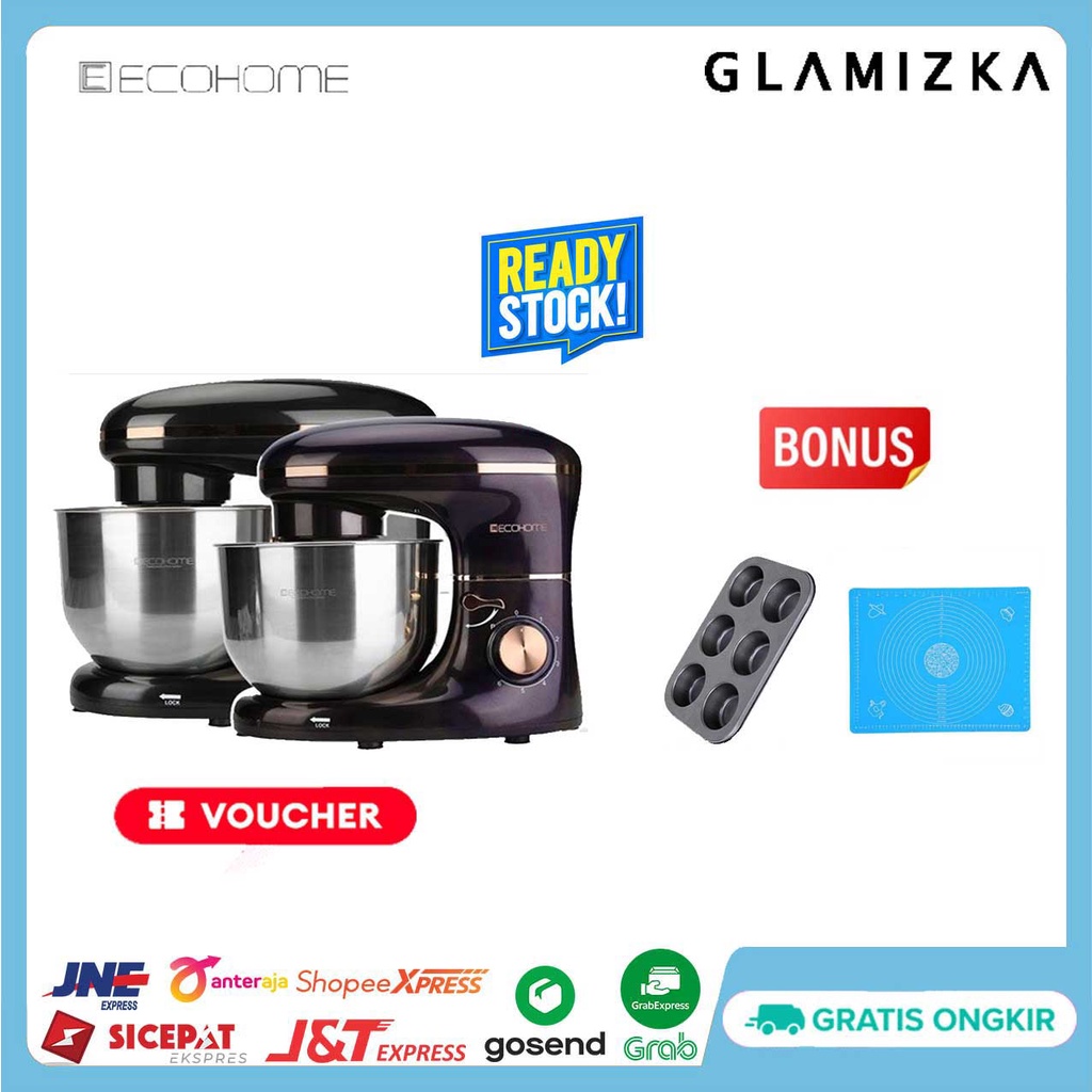 Jual ECOHOME STAND MIXER NOBLE SERIES ESM999 PREMIUM QUALITY 6,5L