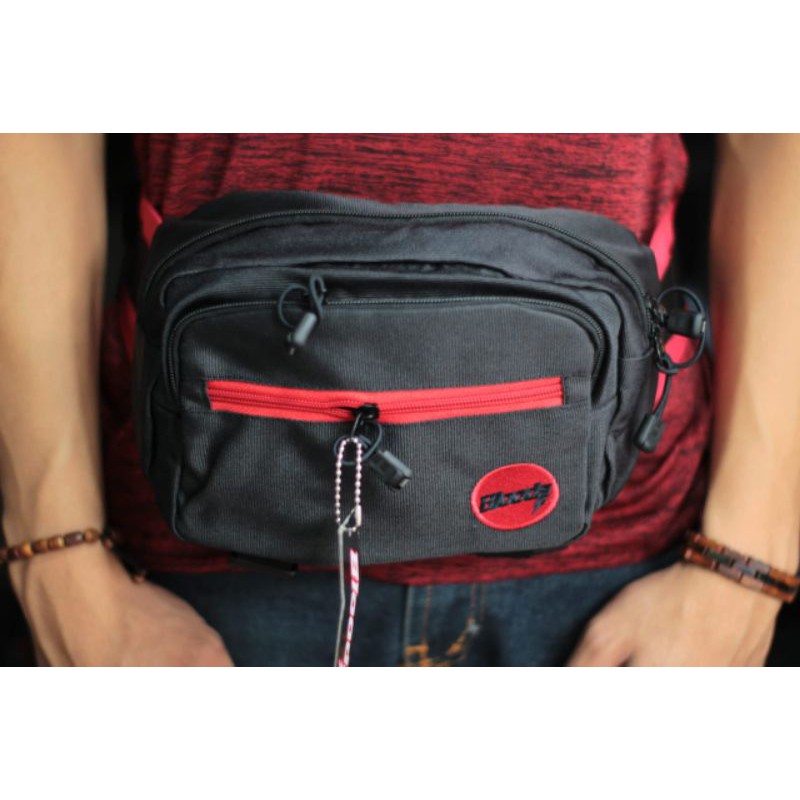 Waistbag Bloods termurah/Westbag pria /Tas pinggang