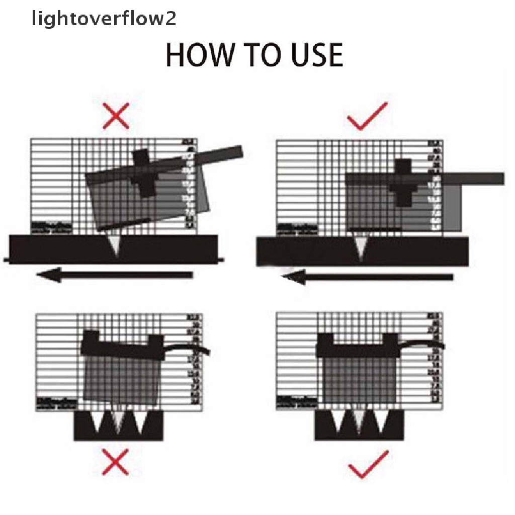 (Light2) Alat Ukur Cartridge Vta Phono Tonearm Vinyl Record Player 10mm