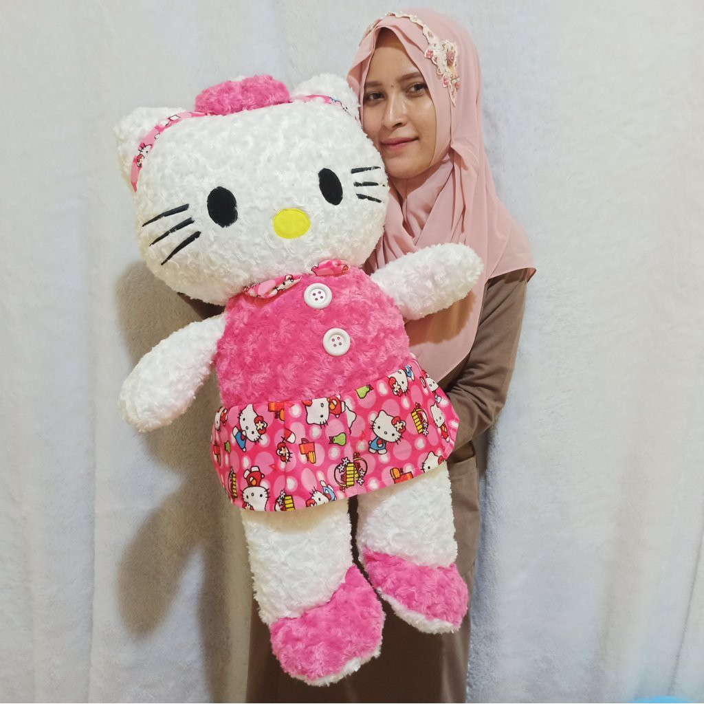 Boneka Hello kitty BANDO sahrini jumbo MURAH