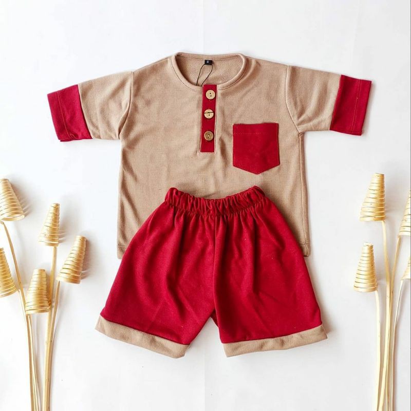 Babyterry Play Set - Setelan pendek Anak