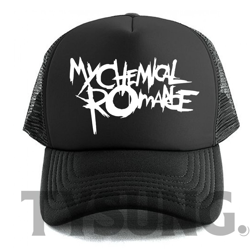 Topi Trucker Topi Jaring Pria / Wanita terbaru My Chemical Romance