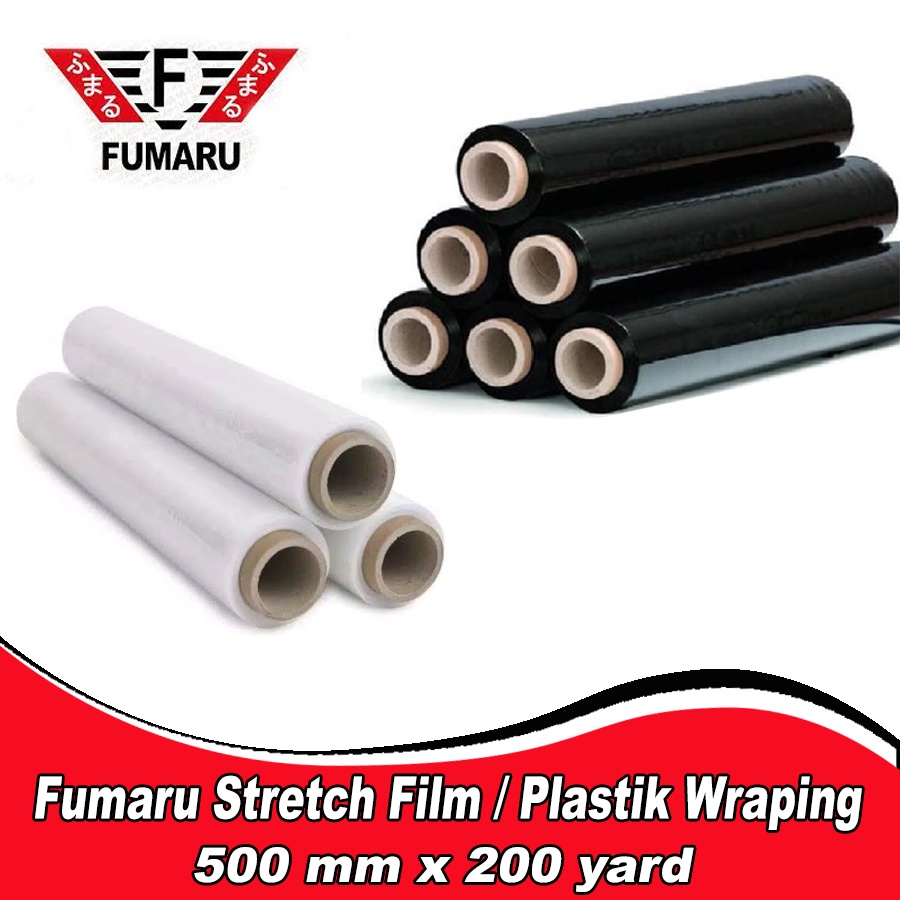 

Fumaru Plastik Wraping / Stretch Film 500 mm x 200 yard