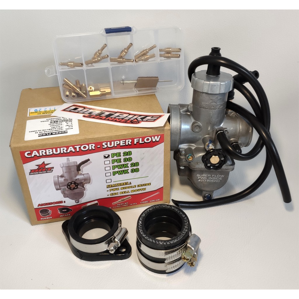 KARBURATOR KARBU BRT PE 28 DAN BRT PE 30 SUPER FLOW-3