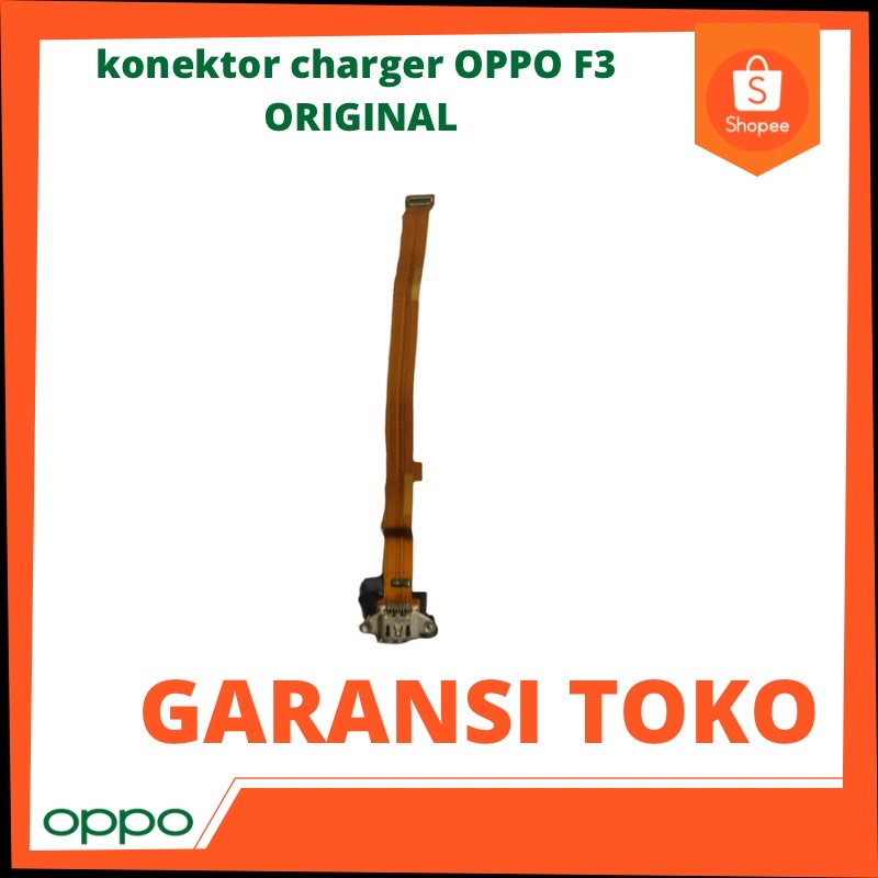 konektor charger OPPO F3 ORIGINAL