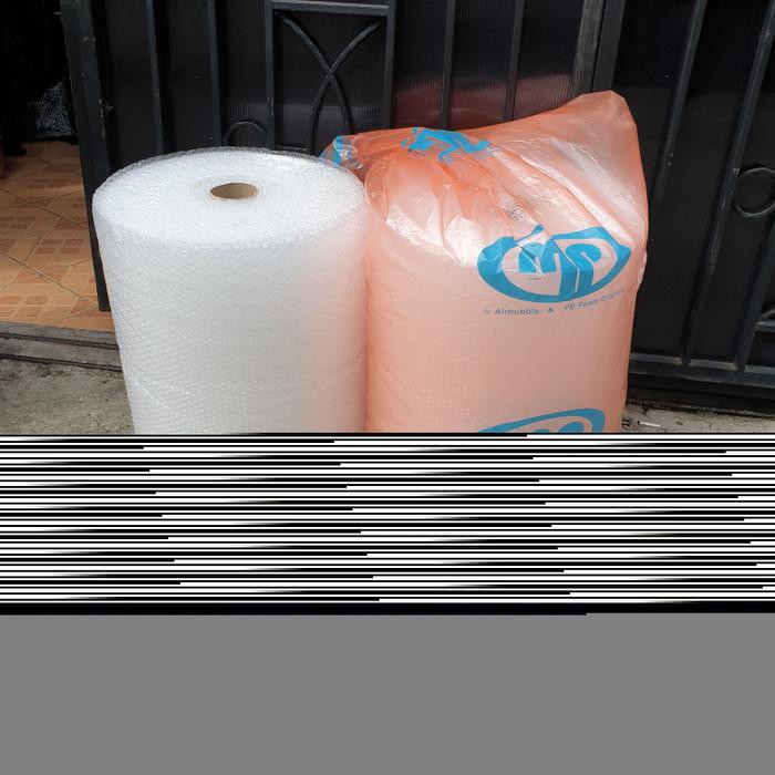 

PROMO - Bubble Wrap 50m x 60cm CLEAR (Bungkus ORANGE)