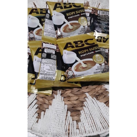 

KOPI ABC SUSU KEMASAN RENCENG/ISI 10 SACHET