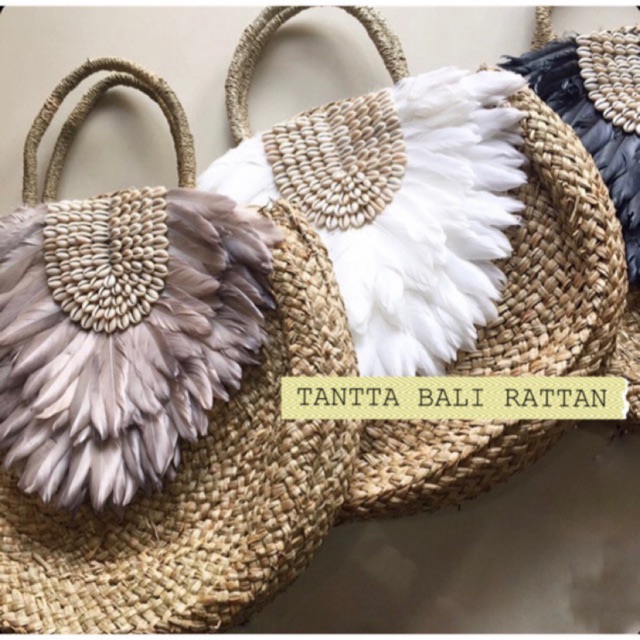 // FLIR // TAS WANITA.. TAS TENTENG Bali Rattan Bag.. Tas Rotan Bali.
