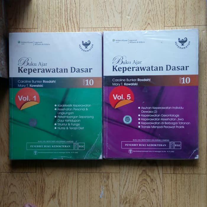 Buku Ajar KePerawatan Dasar Vol I & V