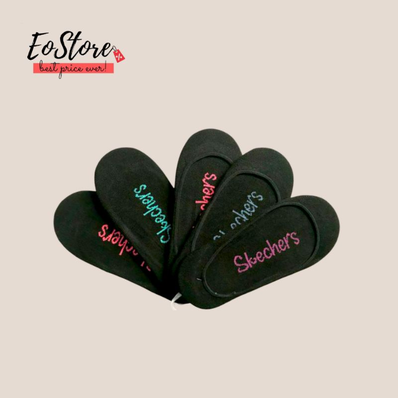 Skechers Superlow Cotton Liner Isi 5 Pasang
