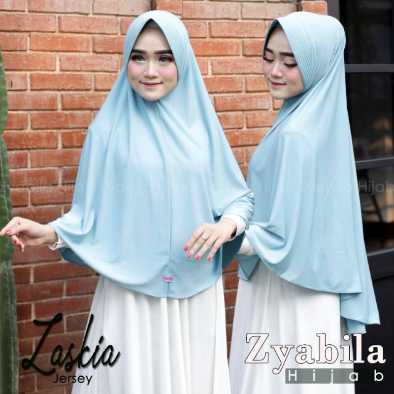 Jilbab bergo syar'i Size XL Jersey premium(COD)