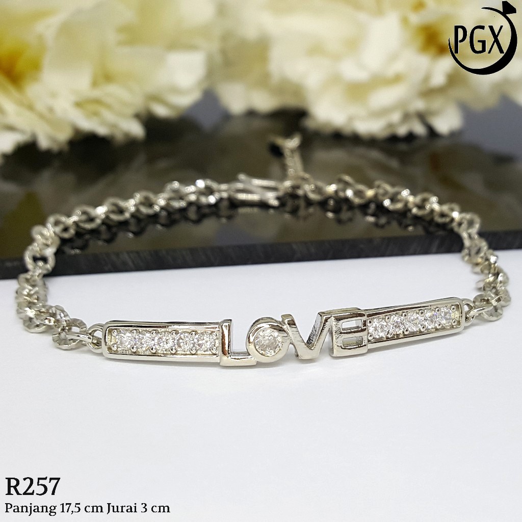 PGX Gelang Tangan Xuping Wanita Perhiasan Lapis Emas Aksesoris Fashion Premium - R257