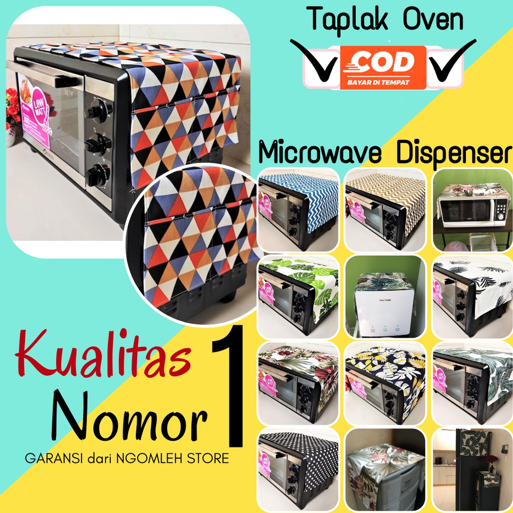 Sarung Oven Listrik Alas Oven Cover Microwave Cover Oven Listrik Tutup Microwave Tutup Oven Taplak O