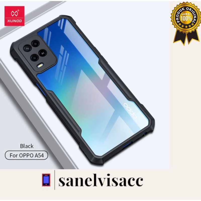 Case Xundd Original Oppo A54 Soft Hard Case Hybird - Black