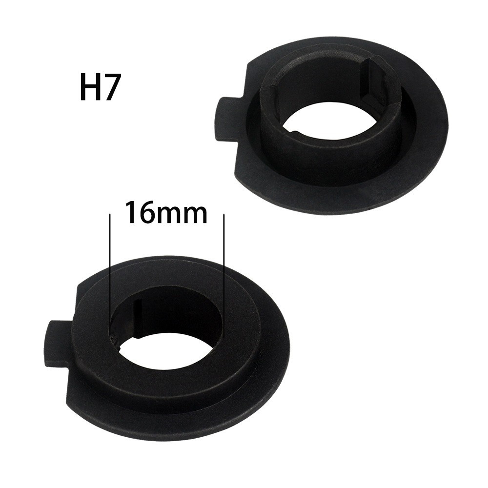 2Pcs Adaptor Holder Lampu Depan Led Untuk Soket H4/H1/H11/H7/9005/9006/H3