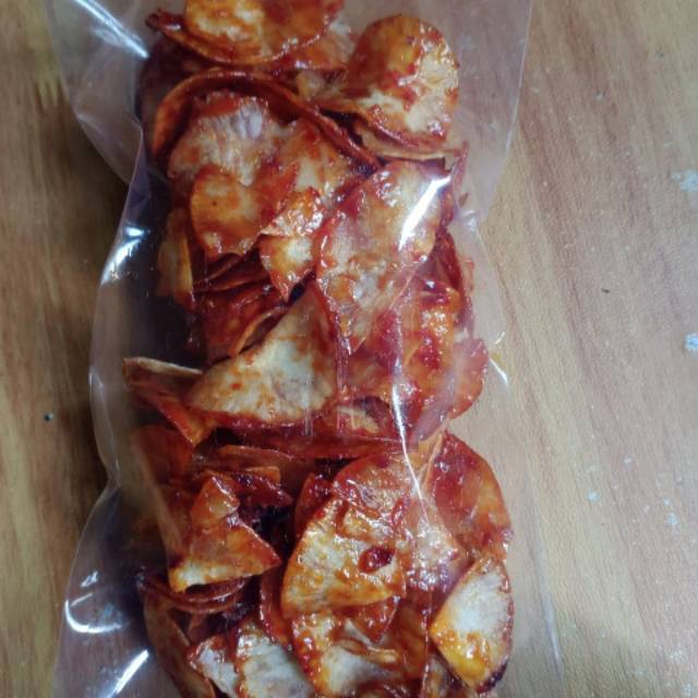 

Keripik ubi pedas manis