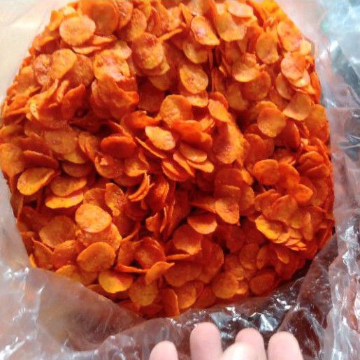 

Krupuk Kentang Balado Kecil Mentah (500 gram)