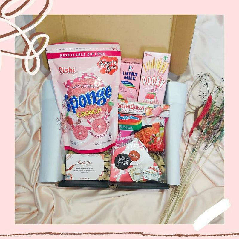 

SNACK BOX/HAMPERS BOX/GIFT BOX MURAH AESTHETIC by MilMul.id