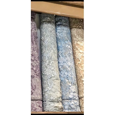 Oscar de la renta tulle embroidery