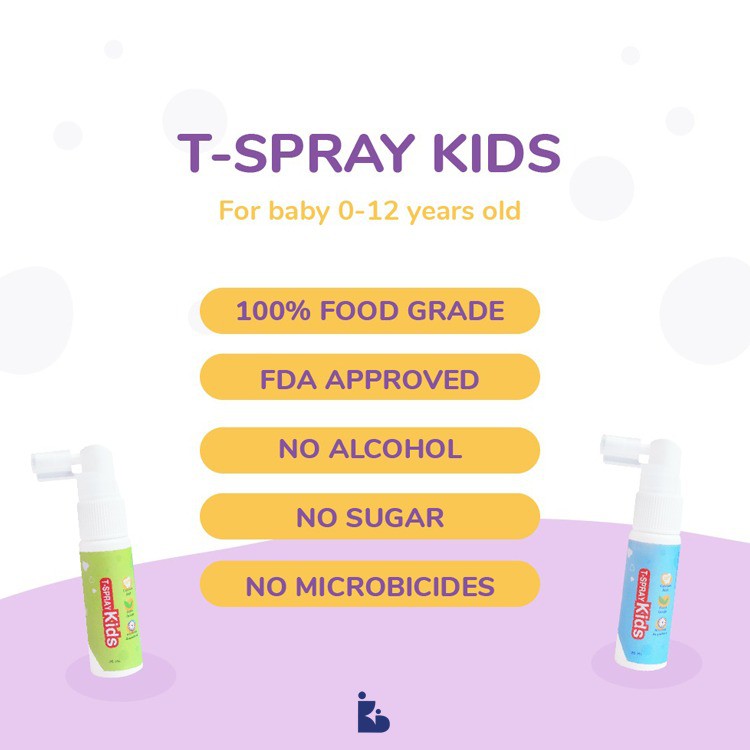 T-Spray Kids Oral Care | Spray Mulut Anak